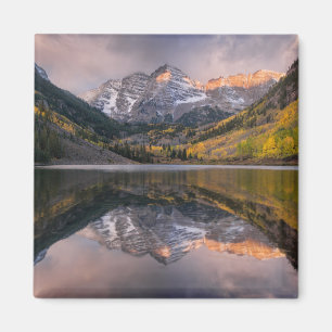 Wasser Maroon Bells Colorado Magnet