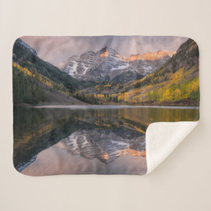Wasser   Maroon Bells Colorado Sherpadecke