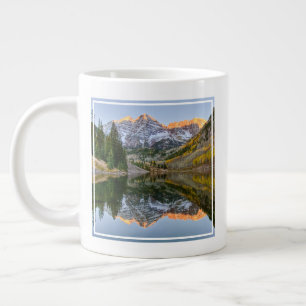 Wasser   Maroon Bells Lake Aspen Trees Jumbo-Tasse