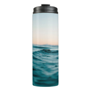 Wasser Meereswellen Strand Meer Natur Thermosbecher