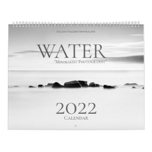Wasser, Minimalistischer Fotokalender 2022 Kalender