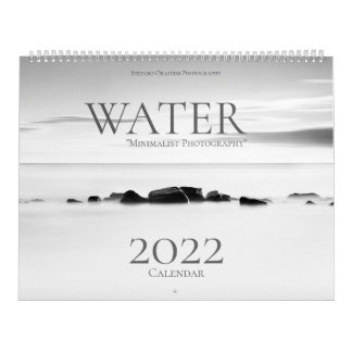 Wasser, Minimalistischer Fotokalender 2022 Kalender