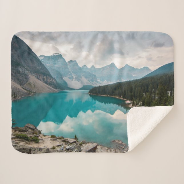 Wasser | Moraine Lake Alberta Kanada Sherpadecke (Vorderseite (Horizontal))