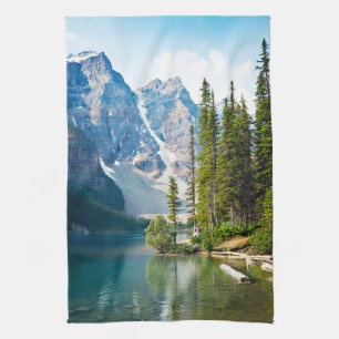 Wasser Moraine Lake, Kanada Geschirrtuch