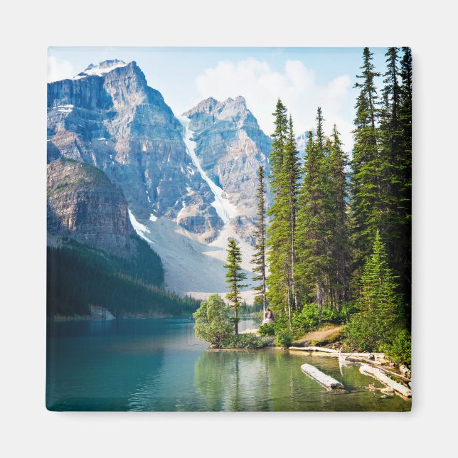 Wasser | Moraine Lake, Kanada Magnet (Vorne)