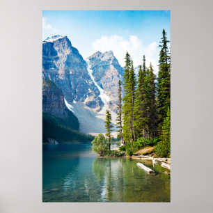 Wasser   Moraine Lake, Kanada Poster