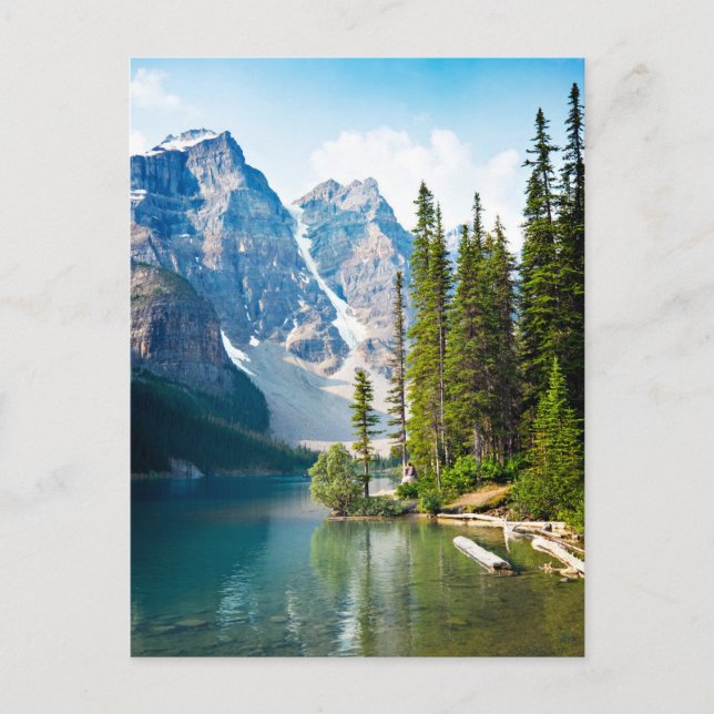 Wasser | Moraine Lake, Kanada Postkarte (Vorderseite)