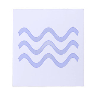 Wasser Notizblock