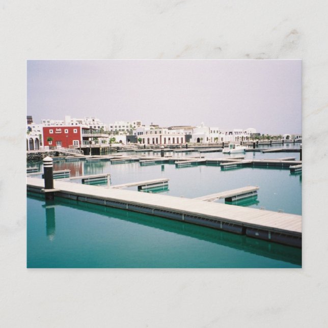 Wasser oder Glas? Postkarte (Vorderseite)