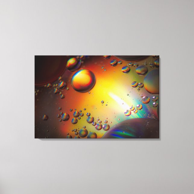 Wasser-Öl Leinwanddruck (Vorderseite)