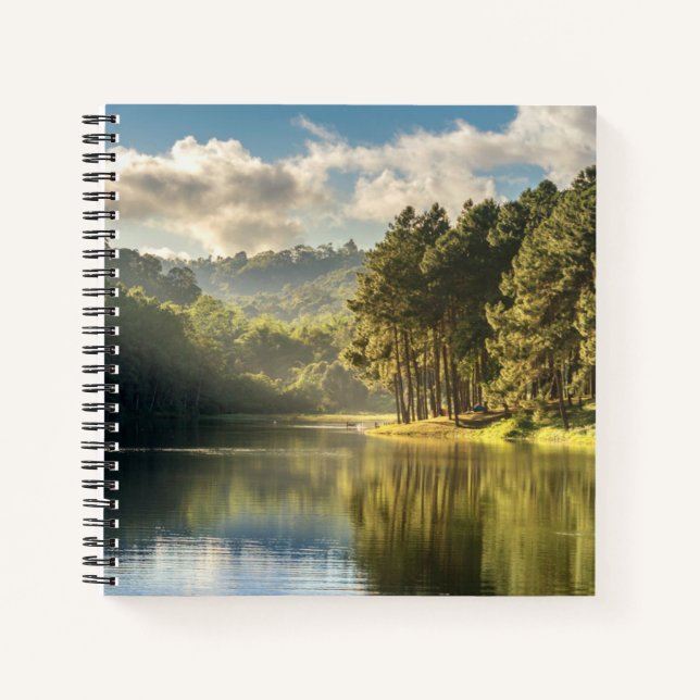 Wasser | Pang Oung Lake & Pine Forest Thailand Notizbuch (Vorderseite)