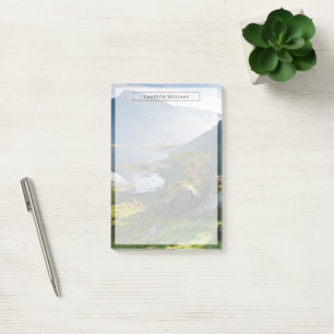 Wasser   Pen yr Ole Wen Lake Idwal Snowdonia Park Post-it Klebezettel