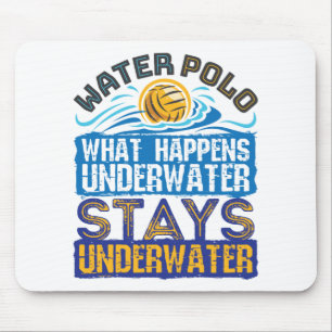 Wasser Polo Was unter Wasser passiert Mousepad