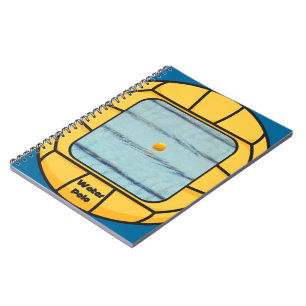 Wasser-Polorahmen (addieren Sie Ihr eigenes Foto!) Notizblock