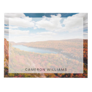 Wasser   Porcupine Mountains Michigan Notizblock