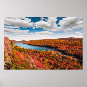Wasser   Porcupine Mountains Michigan Poster