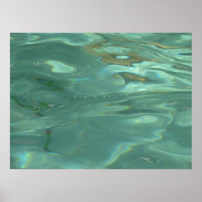 Wasser Poster (Vorne)