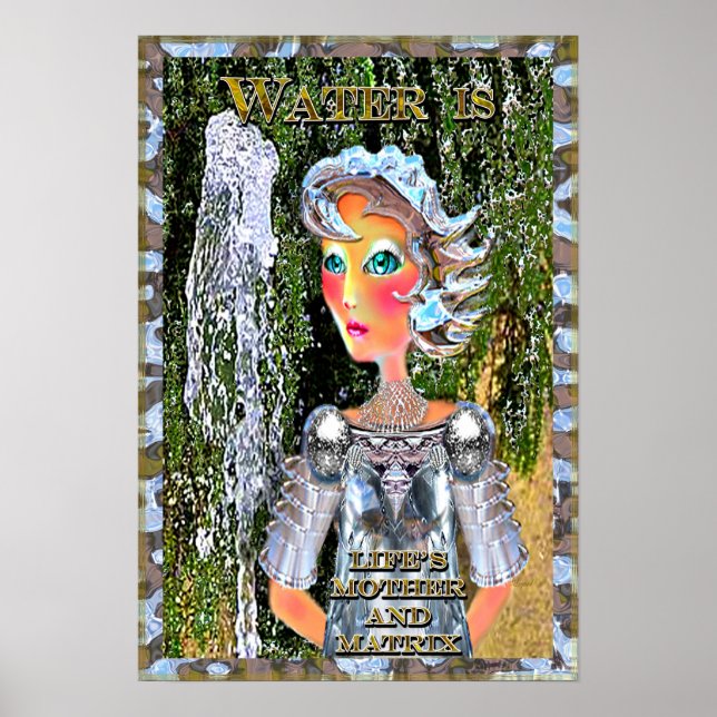 Wasser (Poster) Poster (Vorne)