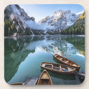 Wasser   Pragser Wildsee Dolomites Italien Getränkeuntersetzer