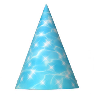 Wasser reißt Wasser Textur Ozeanoberfläche funkeln Partyhütchen