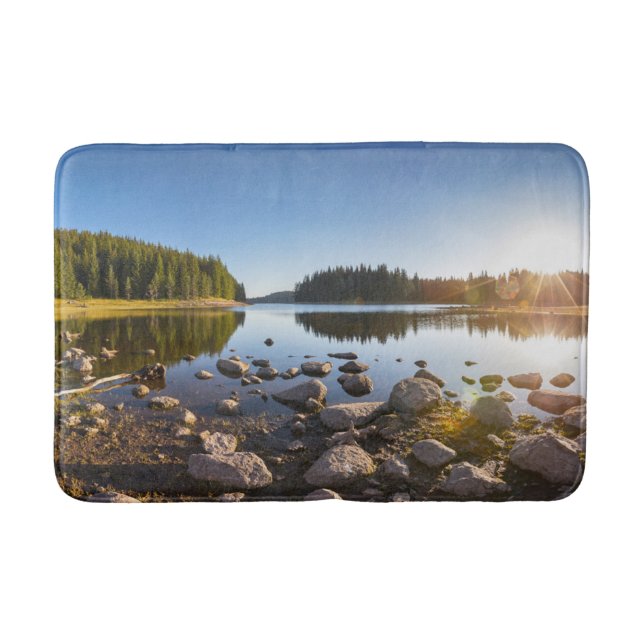 Wasser | Rhodope Mountains, Bulgarien Badematte (Vorderseite)
