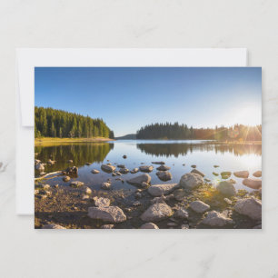 Wasser Rhodope Mountains, Bulgarien Dankeskarte