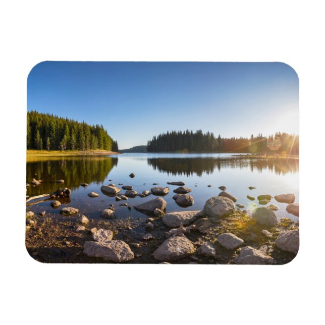 Wasser | Rhodope Mountains, Bulgarien Magnet (Horizontal)
