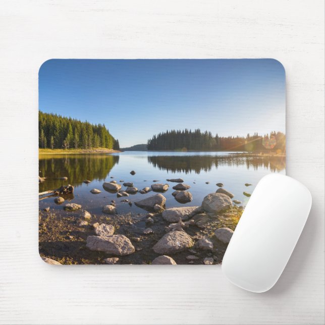Wasser | Rhodope Mountains, Bulgarien Mousepad (Mit Mouse)