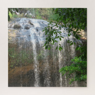 Wasser, Romantik, Landschaft, Pflanzen, Wasserfall Puzzle