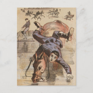 Wasser ruft Leben im Lager an Postkarte