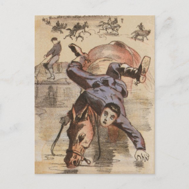 Wasser ruft Leben im Lager an Postkarte (Vorderseite)