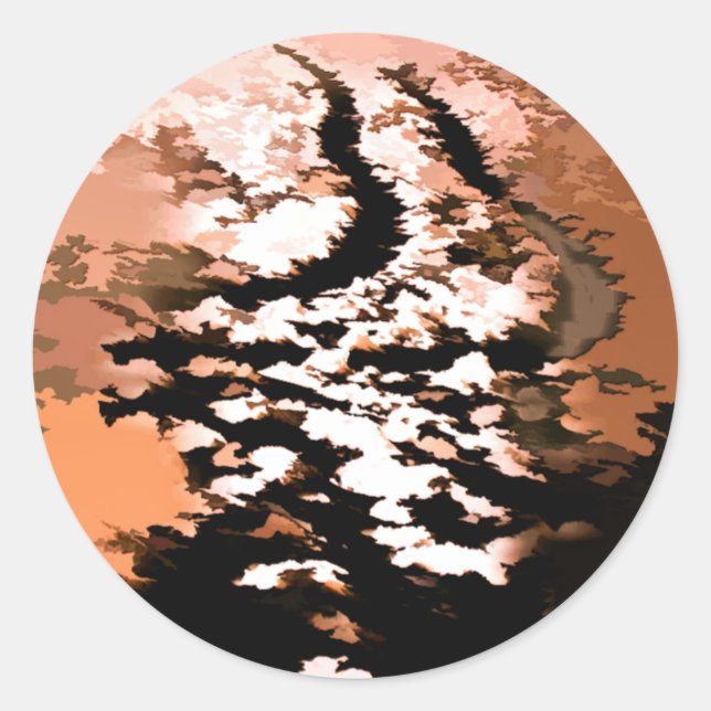 WASSER RUNDER AUFKLEBER (Vorderseite)