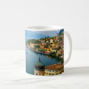 Wasser San Benedetto Church Lake Garda, Italien Kaffeetasse