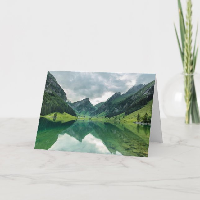 Wasser | Schweizer Alpen Karte (Vorderseite)