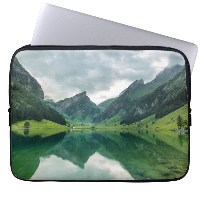 Wasser | Schweizer Alpen Laptopschutzhülle (Vorderseite)