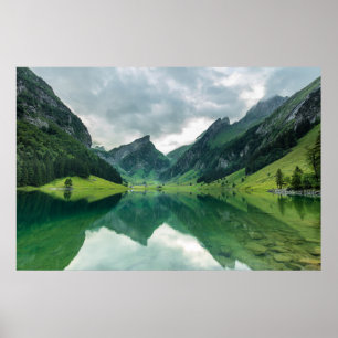 Wasser Schweizer Alpen Poster