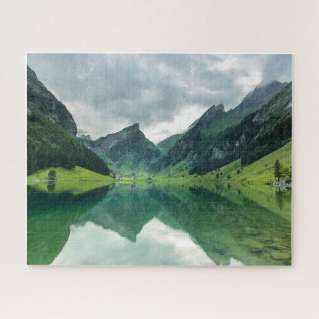 Wasser | Schweizer Alpen Puzzle (Horizontal)