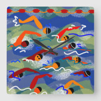 Wasser-Schwimmen-Uhr