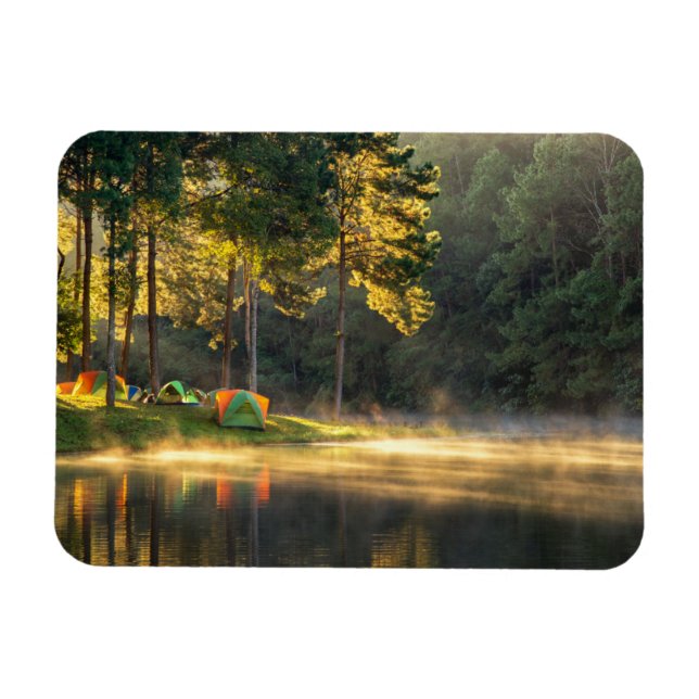 Wasser | See in Meahongson, Thailand Magnet (Horizontal)