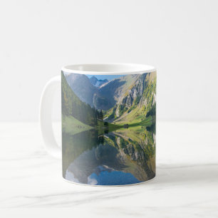 Wasser   Seealpsee Schweizer Alpen Schweiz Kaffeetasse