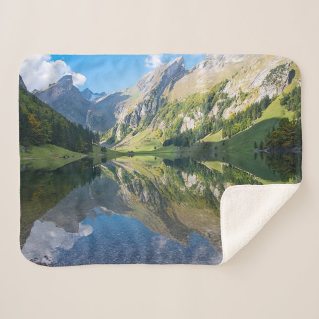 Wasser | Seealpsee Schweizer Alpen Schweiz Sherpadecke (Vorderseite (Horizontal))