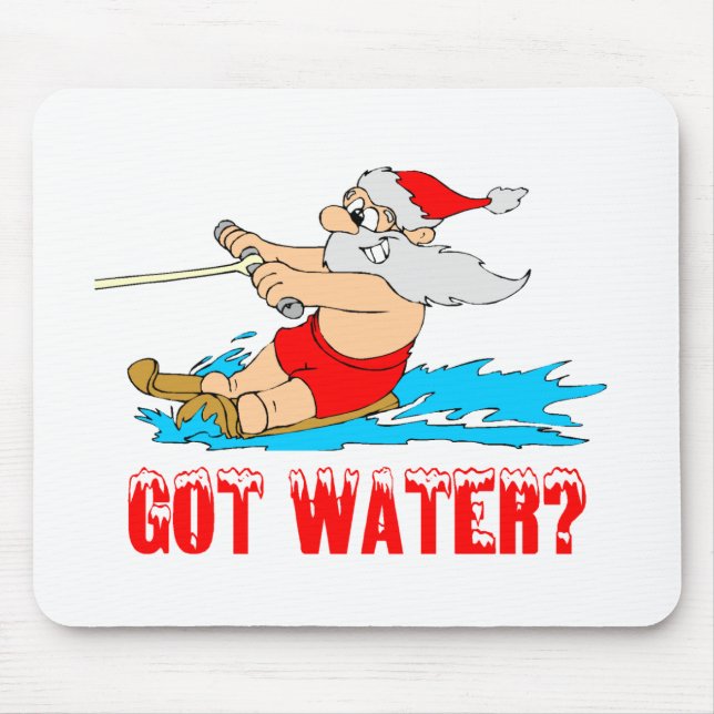 Wasser-Ski Sankt Mousepad (Vorne)