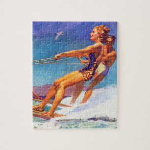 Wasser-Skifahrer durch McClelland Barclay Puzzle