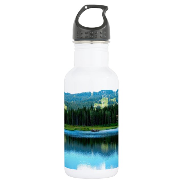 Wasser-Sommer-Glühen-Reflexion Trinkflasche (Vorderseite)