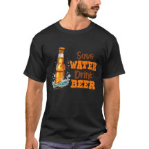 Wasser sparen, Bier trinken Vintage