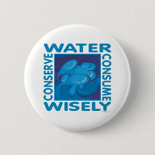 Wasser sparen button