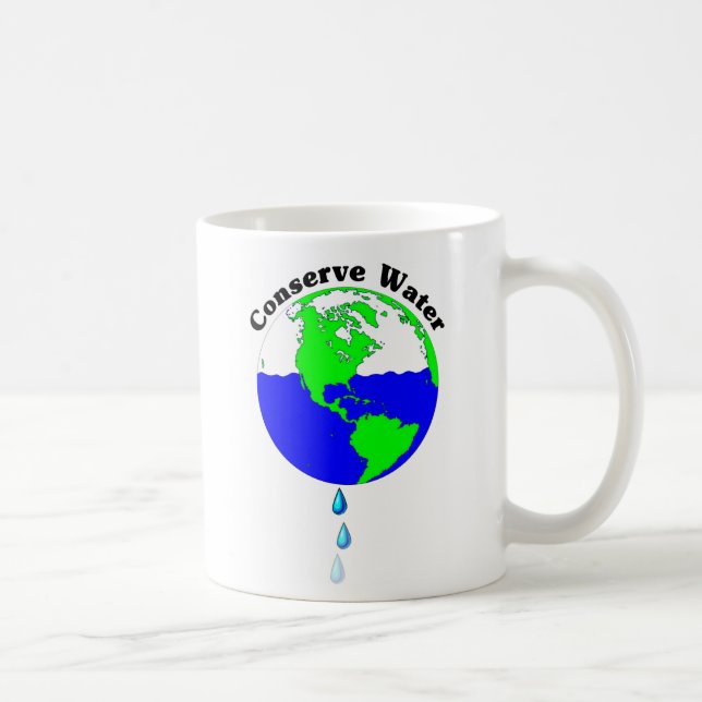 Wasser sparen tasse (Rechts)