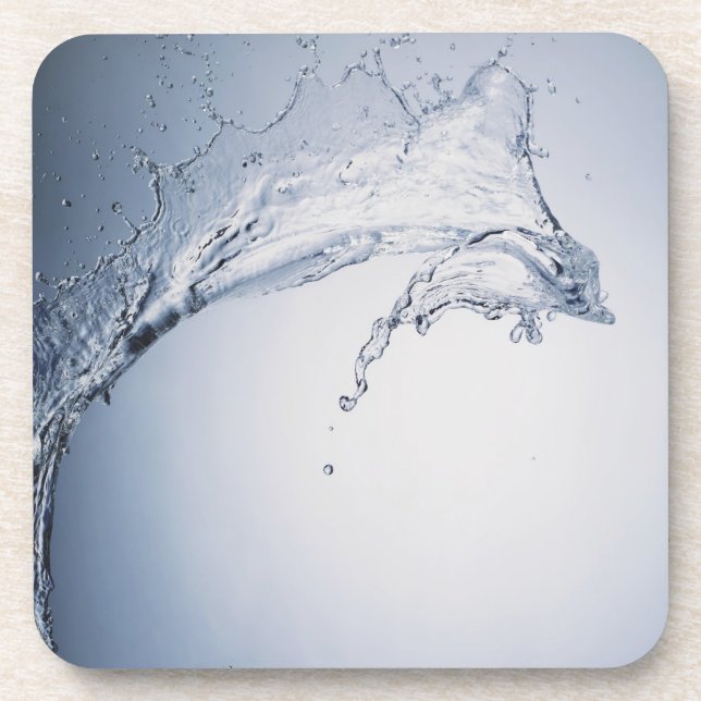 Wasser-Spritzen Untersetzer (Vorderseite)