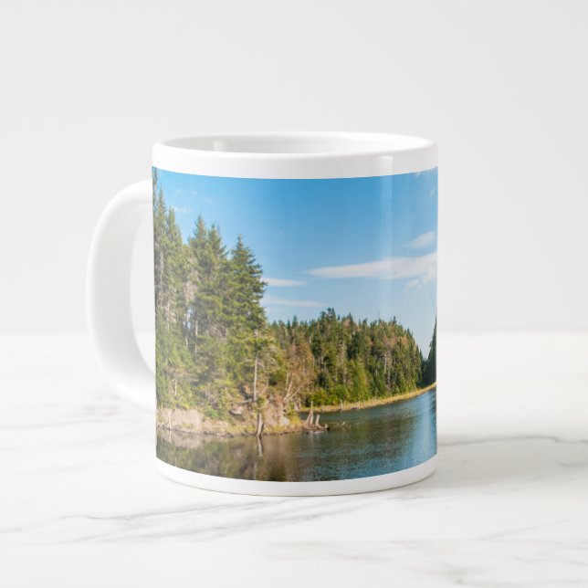 Wasser | Spruce Lake Quebec, Kanada Jumbo-Tasse (Vorderseite Links)