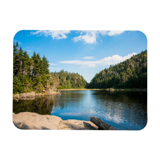 Wasser | Spruce Lake Quebec, Kanada Magnet (Horizontal)